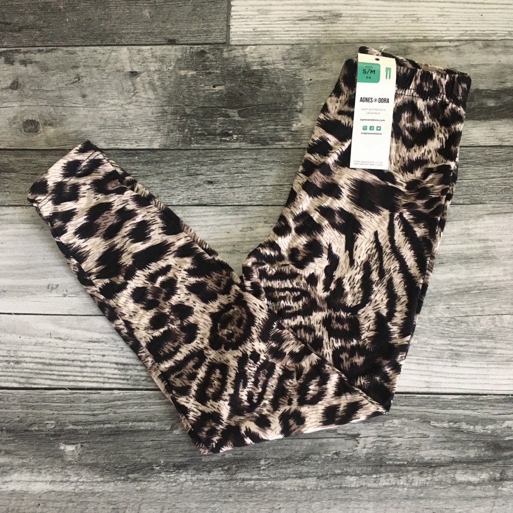 Kids Unisex Leggings, S (Size 3-6)